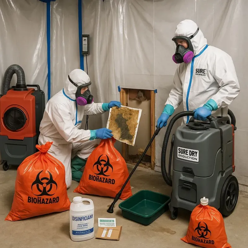 Contaminated Water Handling Protocols process in Chariton, IA