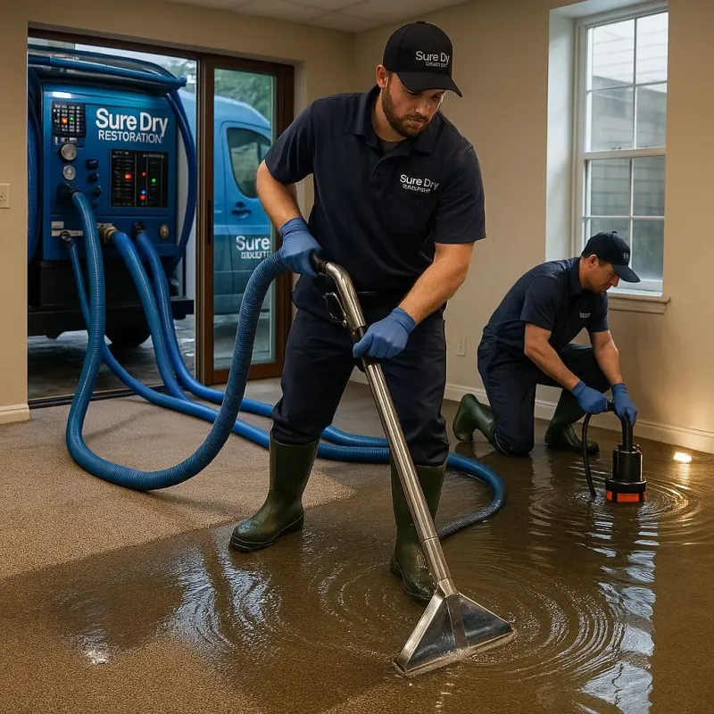 Water Extraction and Removal process in Chariton, IA